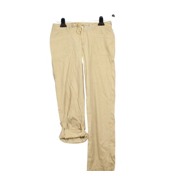 The North Face Women's Nobel Stretch Roll Up Leg Outdoor Pants Brown Size 2 - Picture 1 of 12